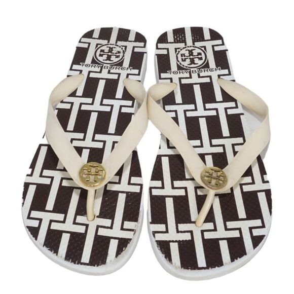 Tory Burch | Shoes | Toryburch Black White Thong Style Flip Flop
